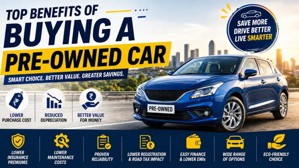 7 Benfits of buying pre-owned car 