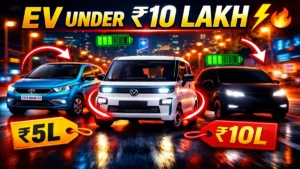 Read more about the article Best Electric Cars Under ₹10 Lakh in India 2026