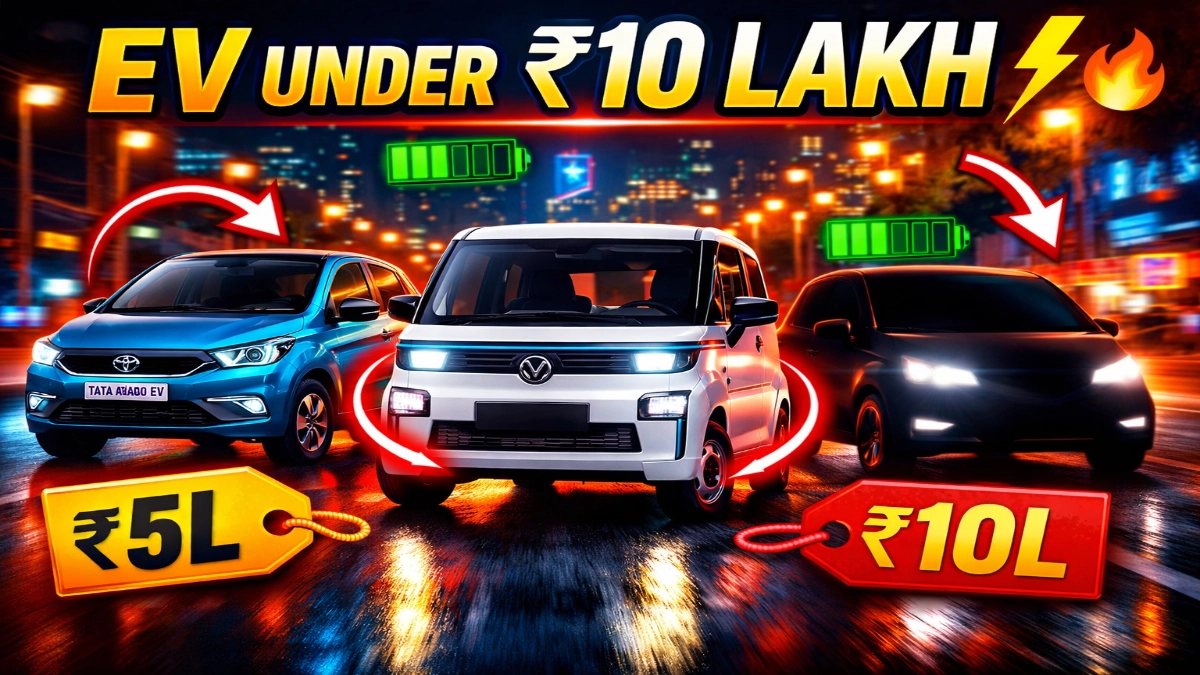 Best Electric Cars Under ₹10 Lakh in India 2026