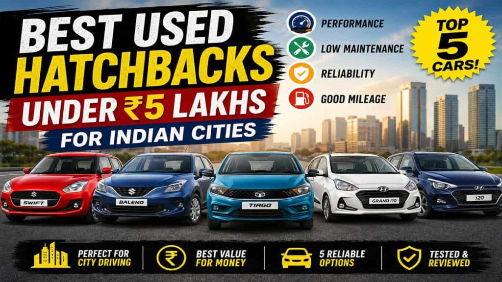 5 best used hatchbacks under 5 lakhs 